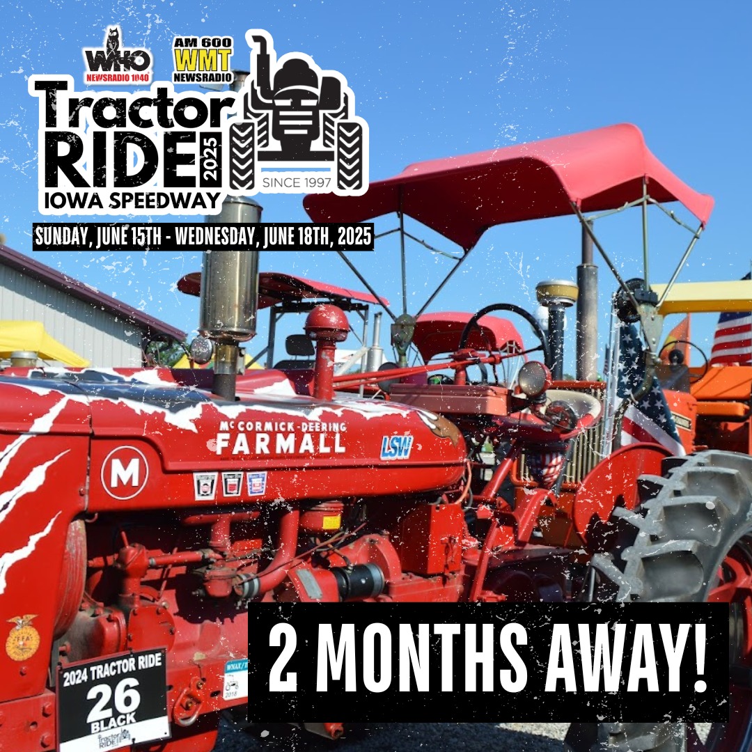 The 2025 Great Iowa Tractor... - WHO Great Iowa Tractor Ride | Facebook