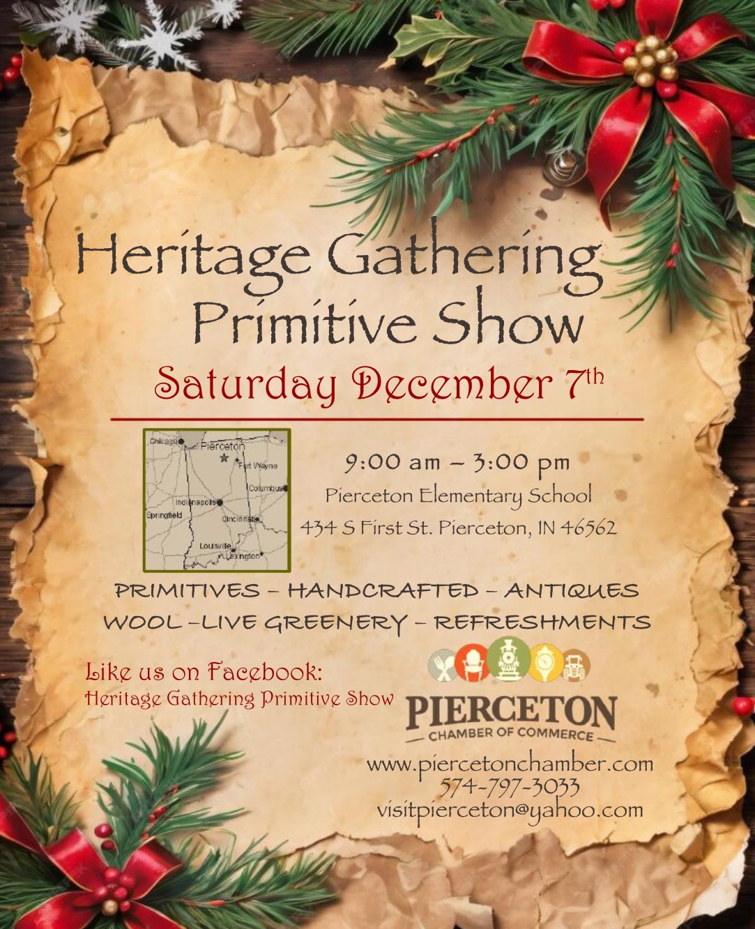 The Heritage Gathering Primitive Show | Pierceton IN