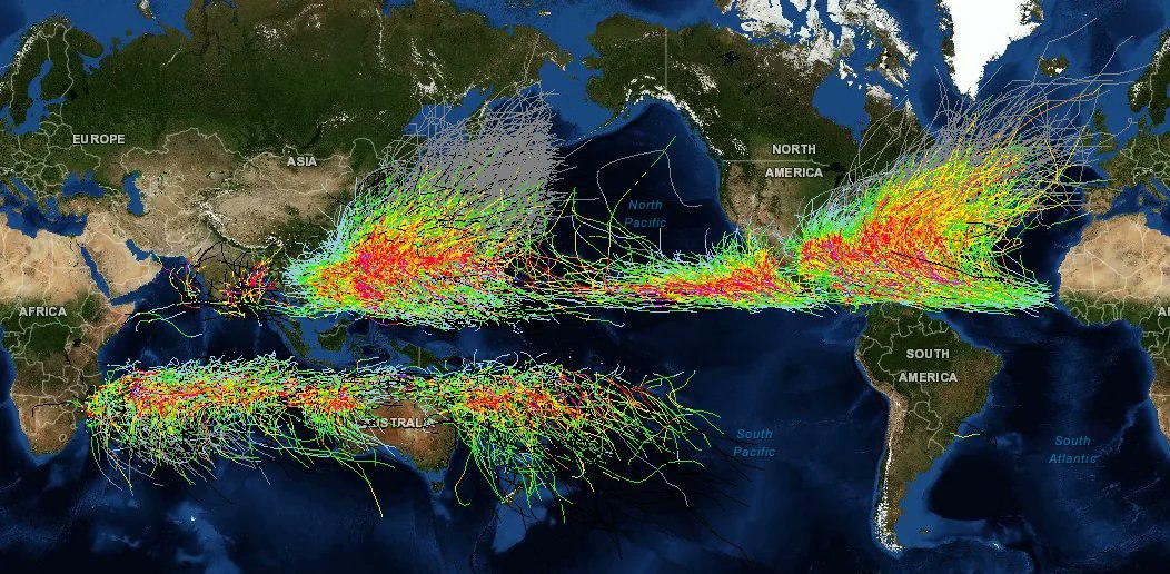 Digital - No hurricane has crossed the equator. The main reason is the ...