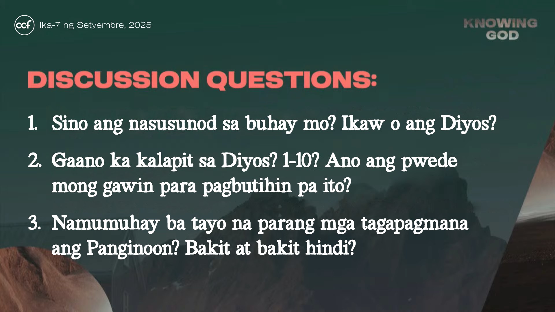 CCF Davao | Davao City