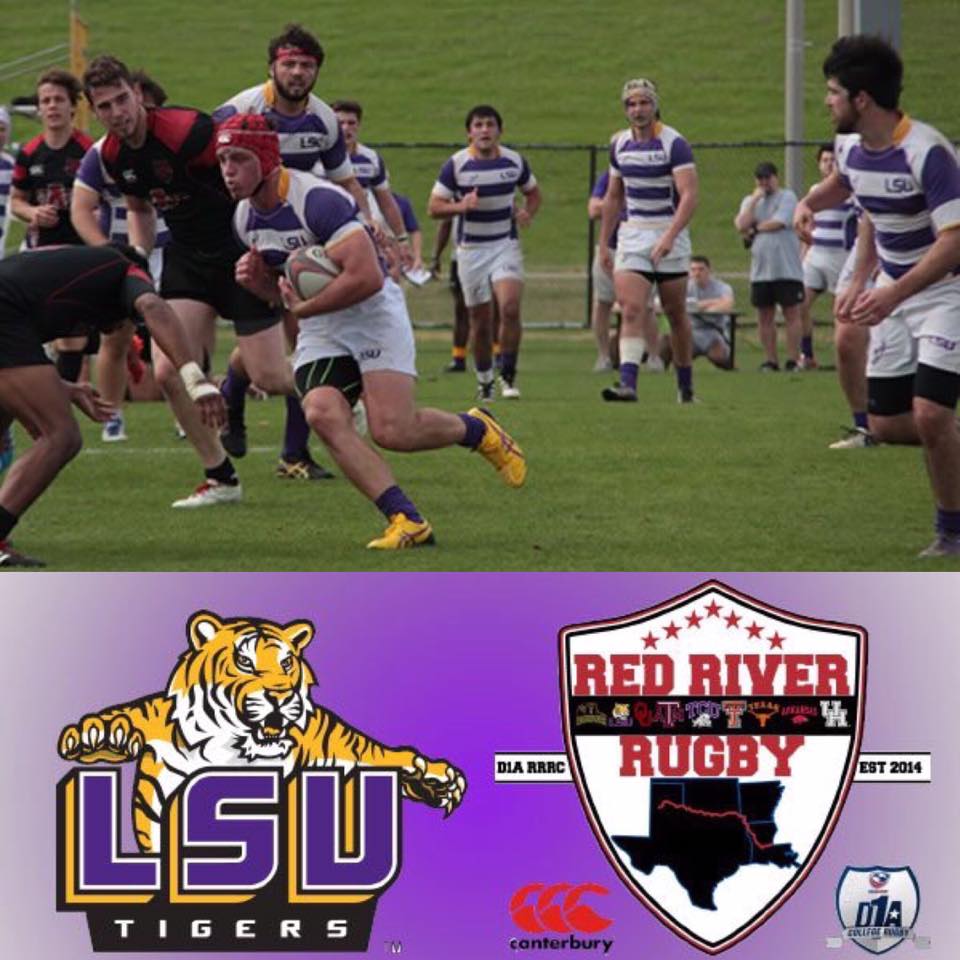 LSU Rugby - The battle for 1st place in the Red River Rugby Collegiate ...