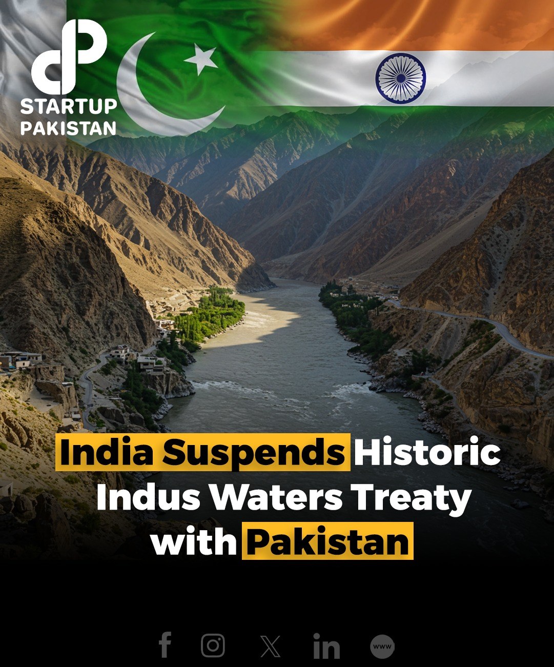 Startup - India Suspends Historic Indus Waters Treaty with Pakistan ...