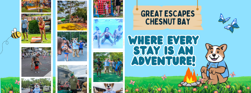 Great Escapes RV Resort Chesnut Bay | Leesburg AL