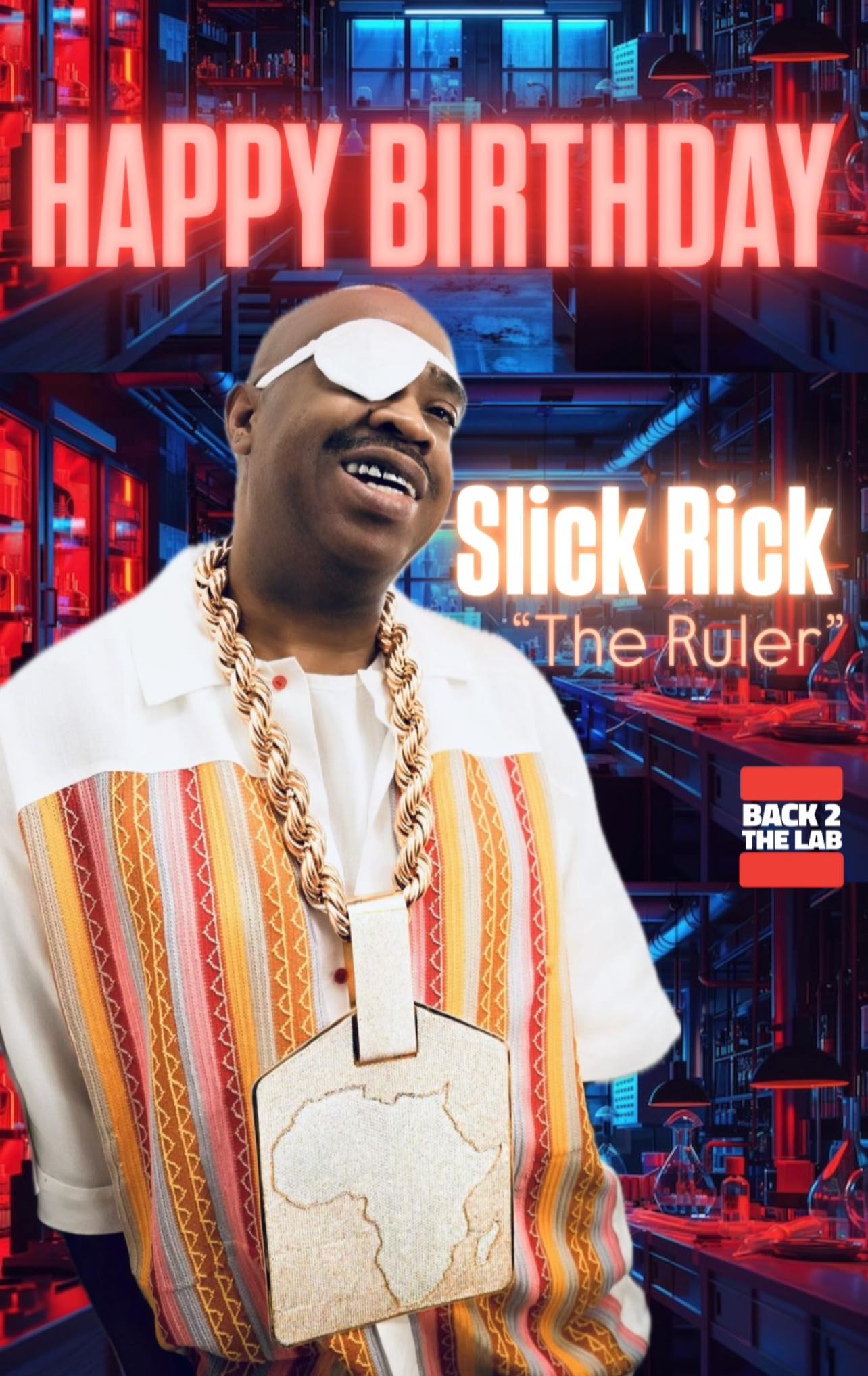 Happy Born Day SALUTE to the ruler...Slick Rick
