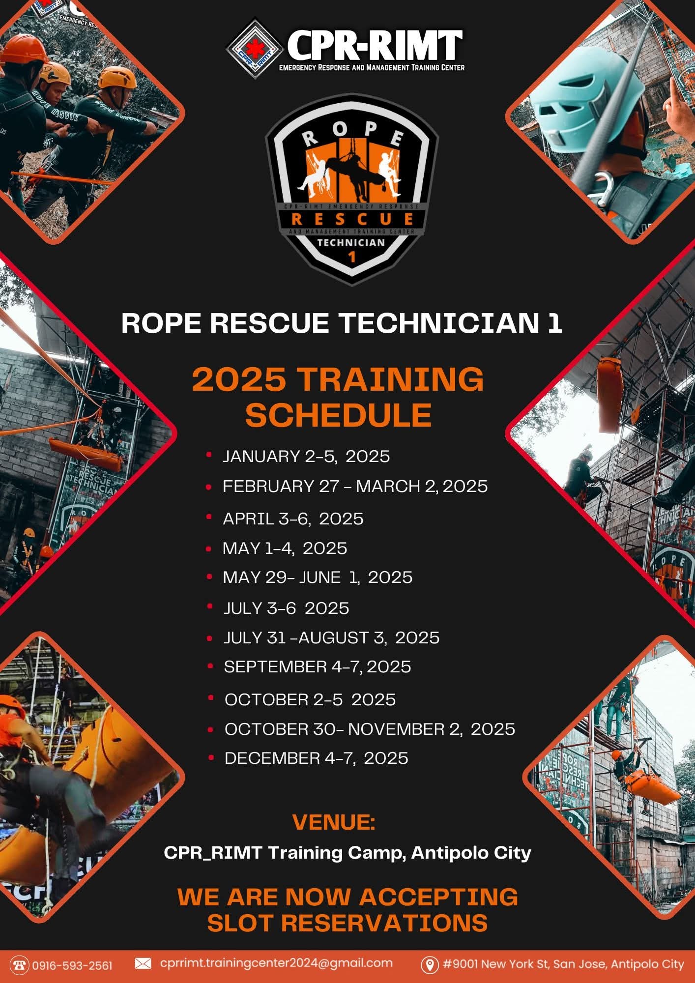 CPR RIMT Emergency Response and Management Training Center | Antipolo