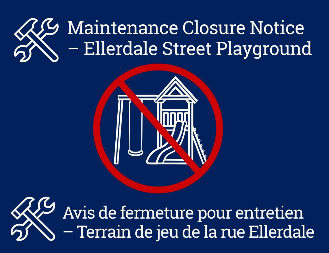 🚧 Playground Maintenance Closure... - City of Saint John | Facebook