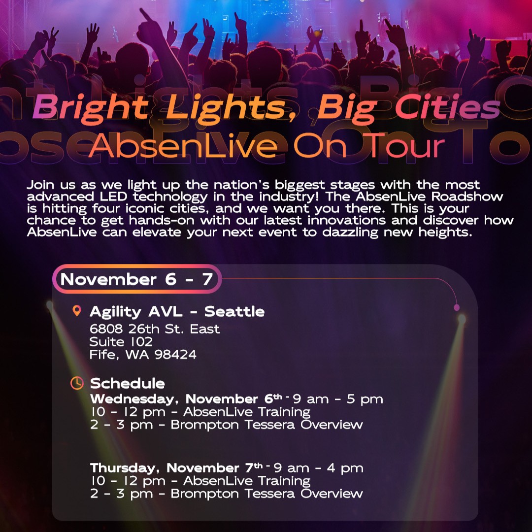 Absen - 🌟 Seattle, Tomorrow’s the Day! 🏙️ The AbsenLive Road Show kicks ...