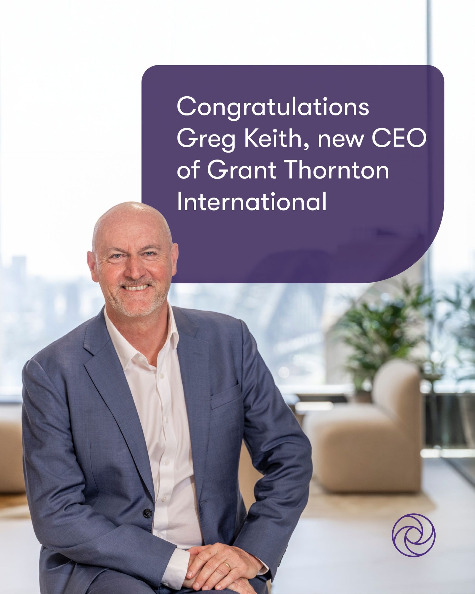 Grant - We are proud to announce our CEO, Greg Keith has just been ...