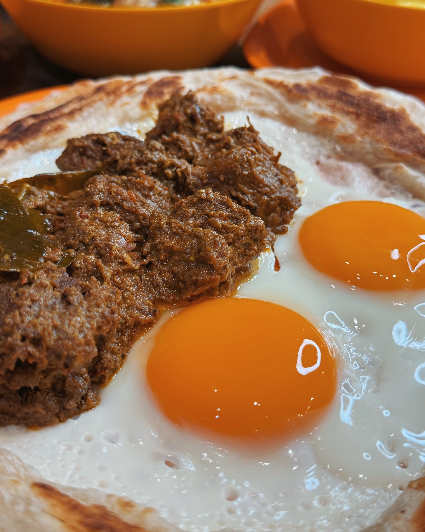 Roti Shop - Our newest special, Roti Rendang with Egg 🍳