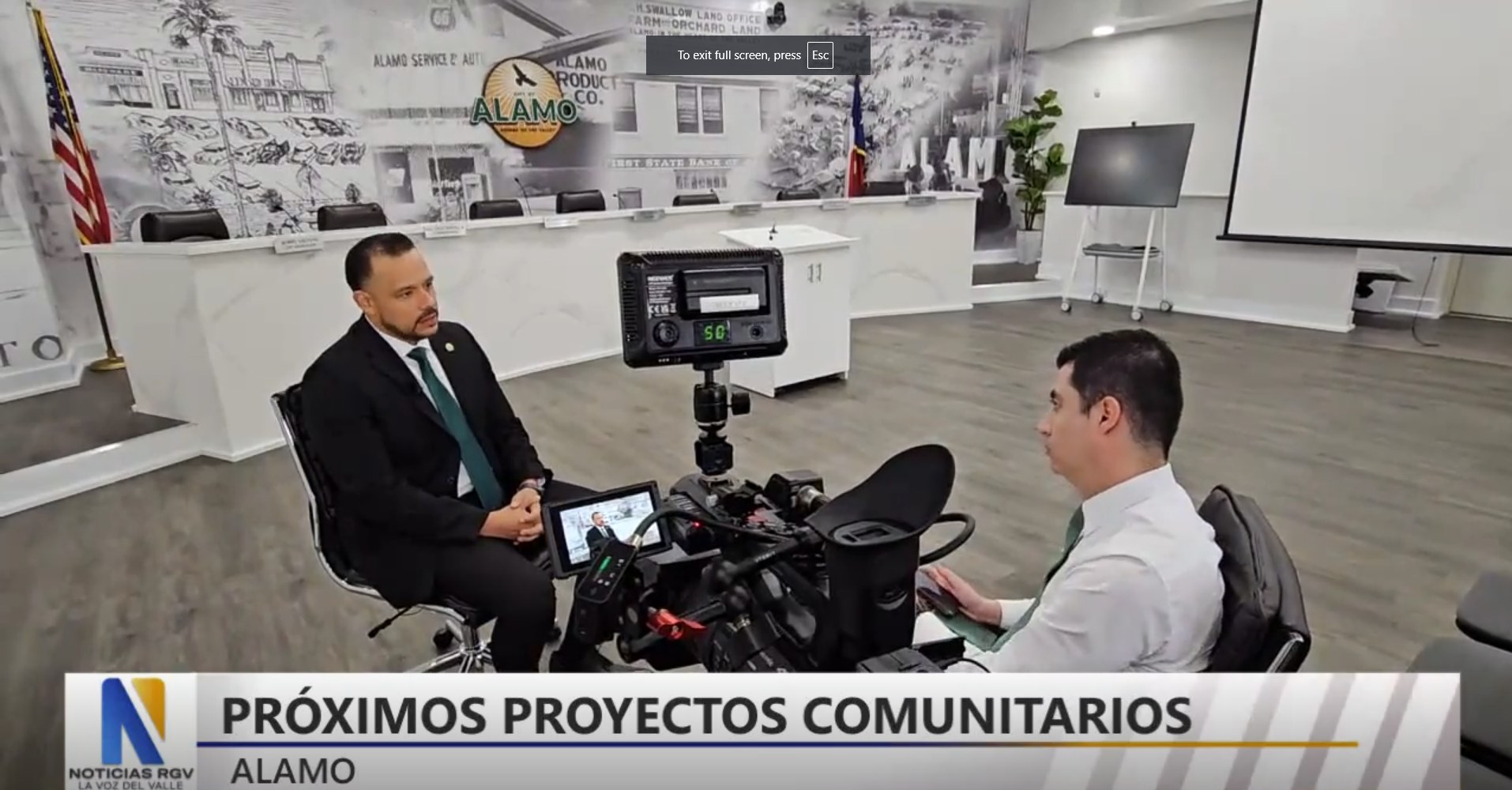 City of Alamo - Nuestro amigo reportero de Canal 5 y Noticias RGV Juan ...