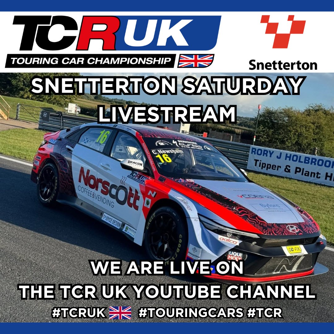 TCR UK - 🎥 WE ARE LIVE FROM SNETTERTON 🎥 The livestream... | Facebook