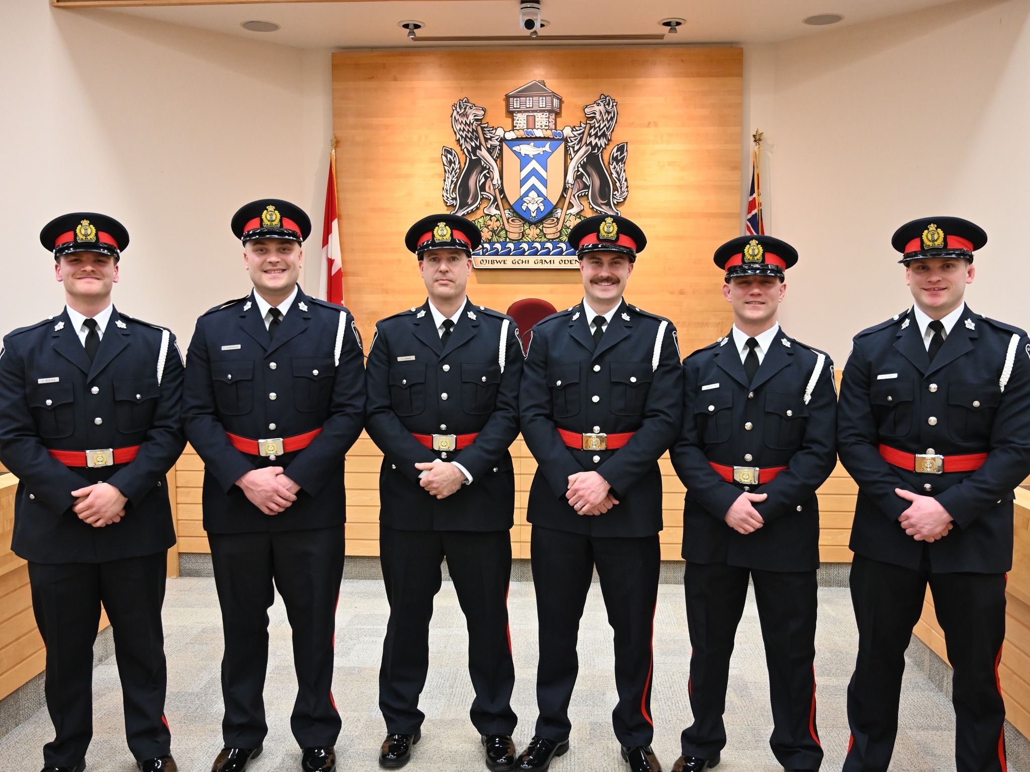 Sault - Yesterday, six new members were sworn-in as constables with our ...