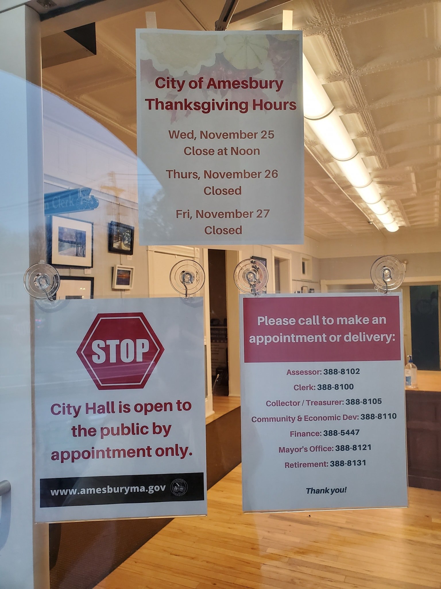 Reminders! City Hall and most City... - City of Amesbury | Facebook