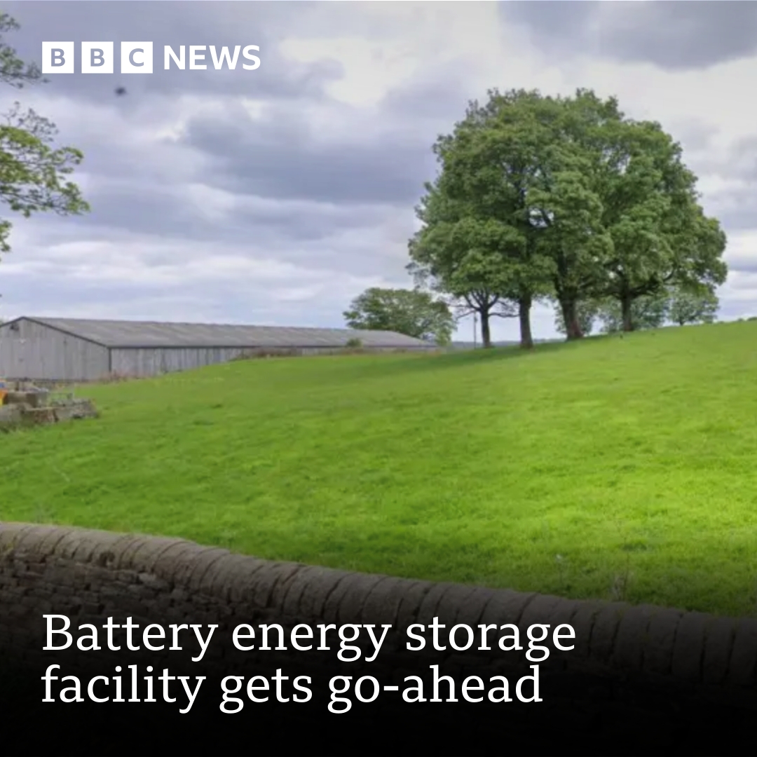 BBC Yorkshire - A battery energy storage site will be...