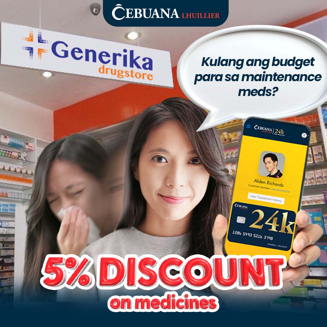 Cebuana - Ipakita lang ang iyong Cebuana membership card (virtual or ...
