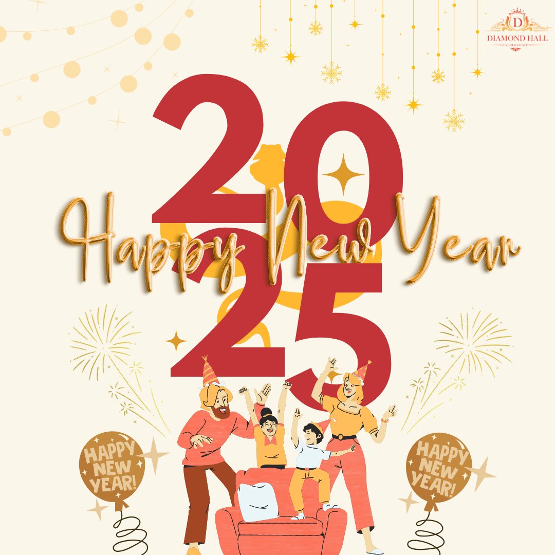 Diamond Hall Zeer Rangsit - 🎉🎉สวัสดีปีใหม่ 2568 (New year's day 2025) 🎉 ...