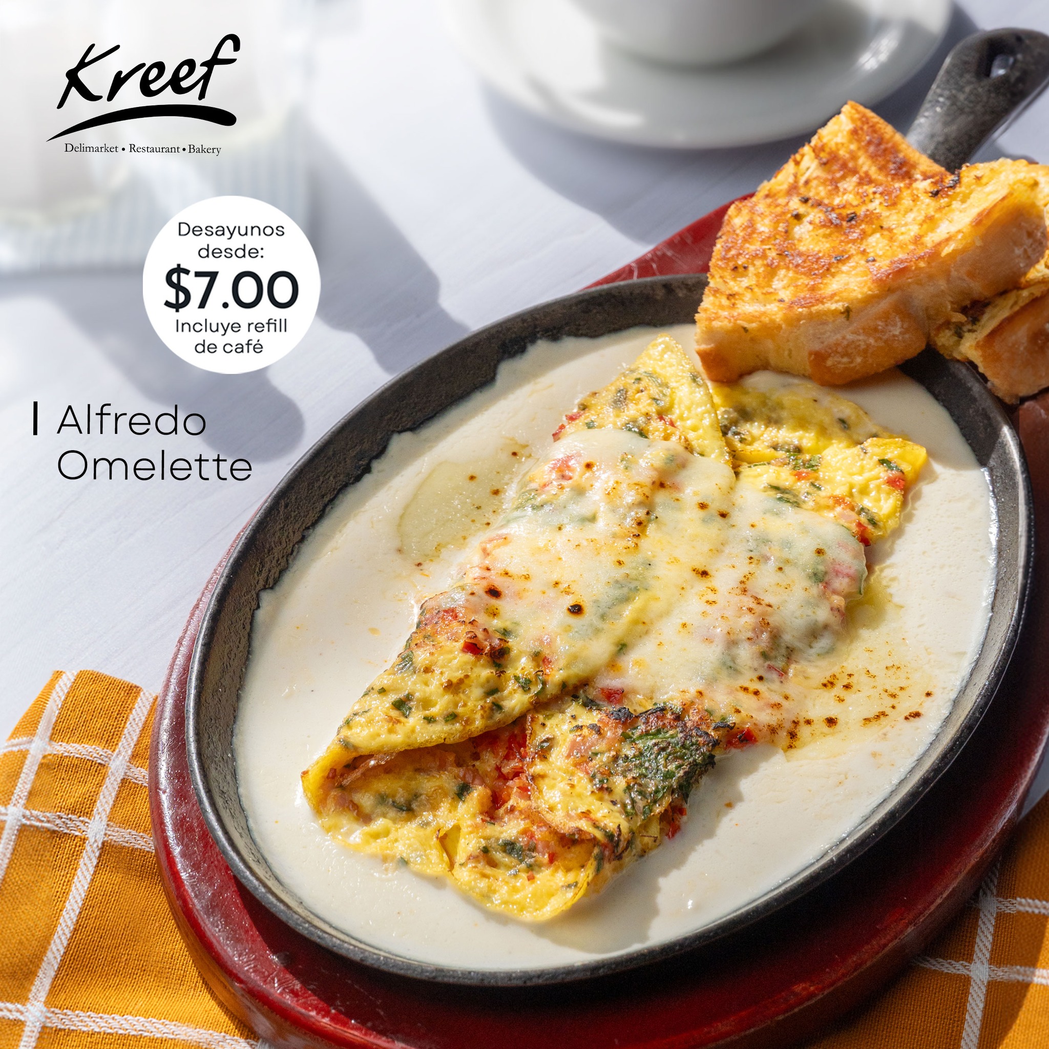 Kreef - 🌟¡El desayuno que necesitas para iniciar tu día lo encuentras ...