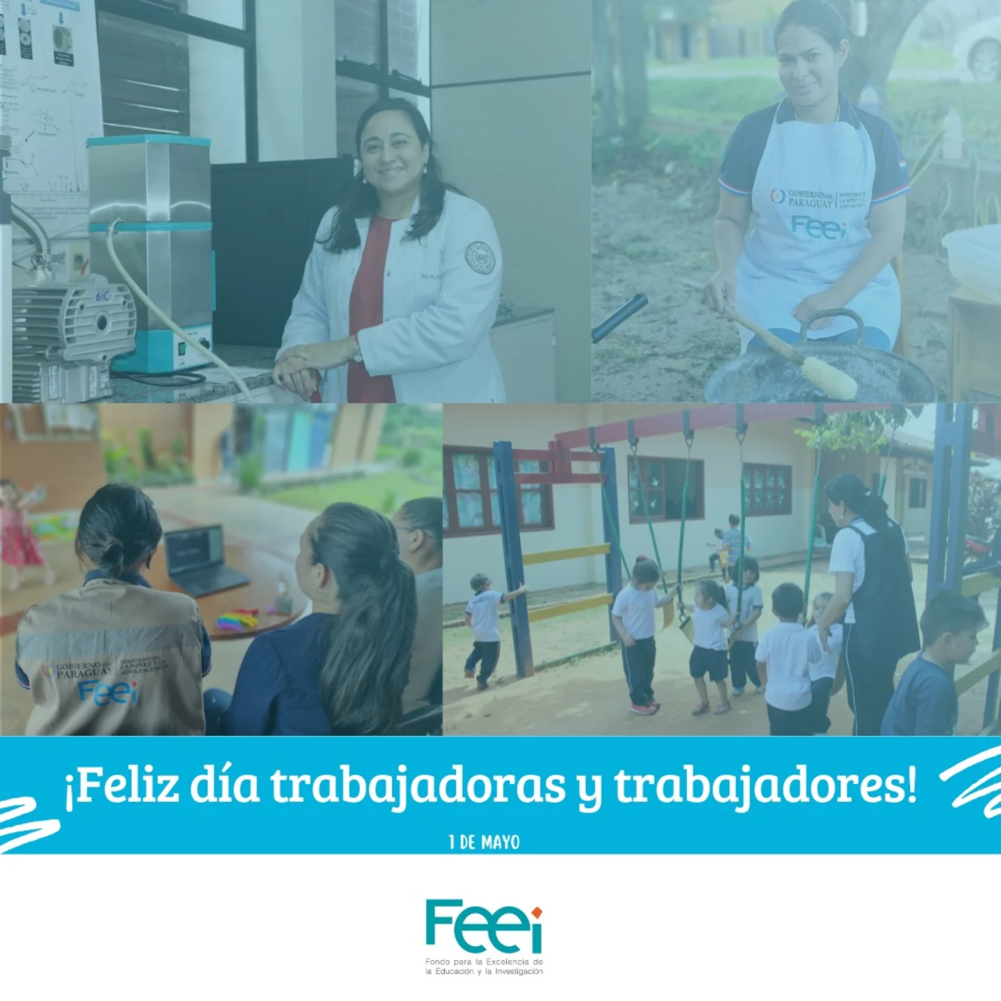 👤🇵🇾 El trabajo es la base del desarrollo. Hoy rendimos homenaje a ...