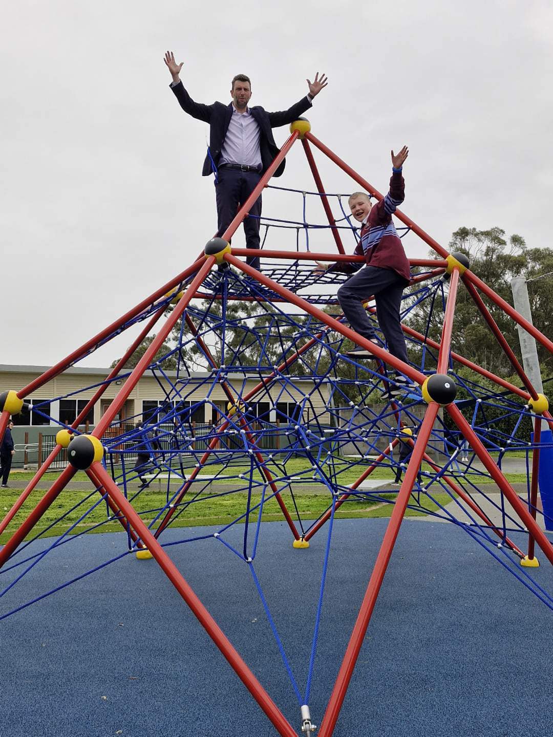 Our senior playground is up and... - Eastern Ranges School