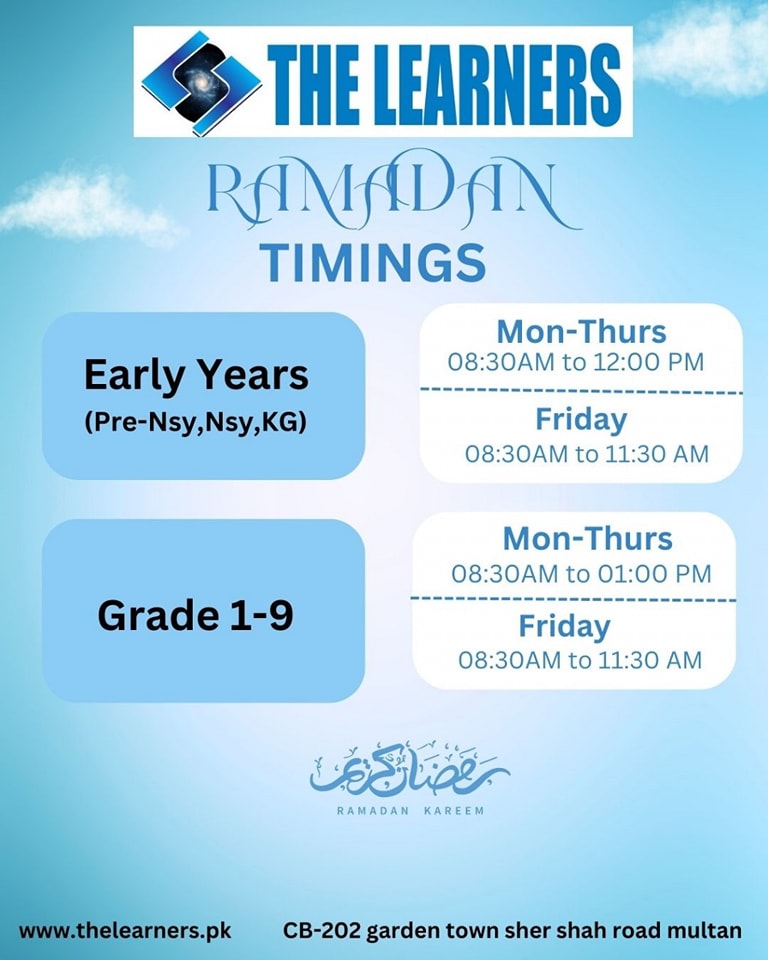 The Learner's Raza Campus | Multan