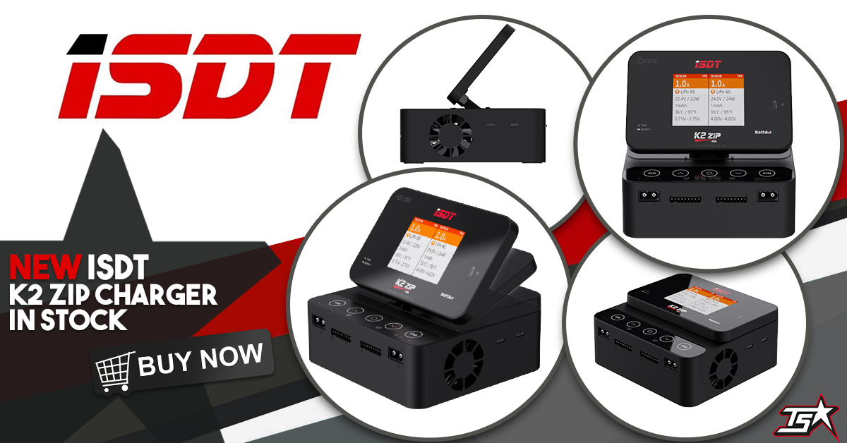 ⚡️NEW ISDT K2 ZIP CHARGER ⚡️ The K2 ZIP from ISDT is the