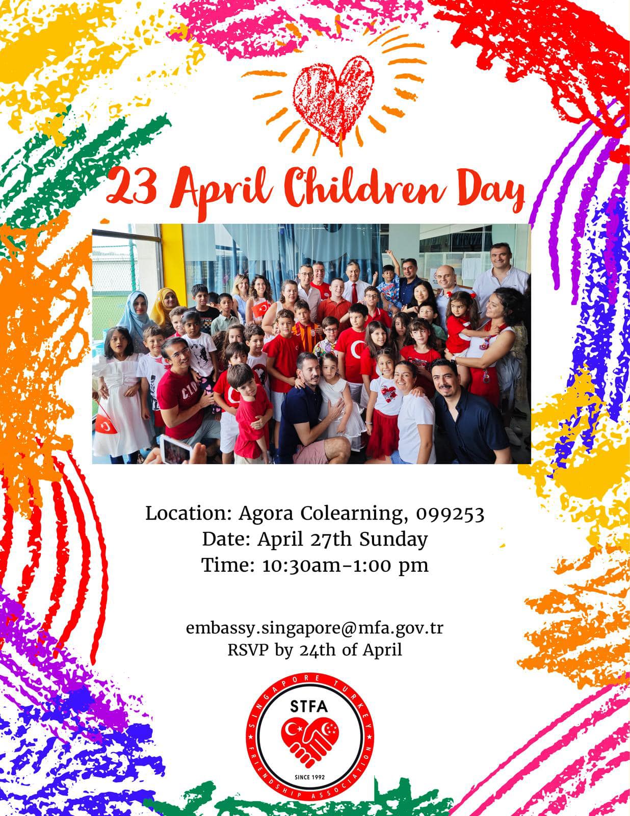 Singapore - #STFA is delighted to invite everyone to our Children’s Day ...