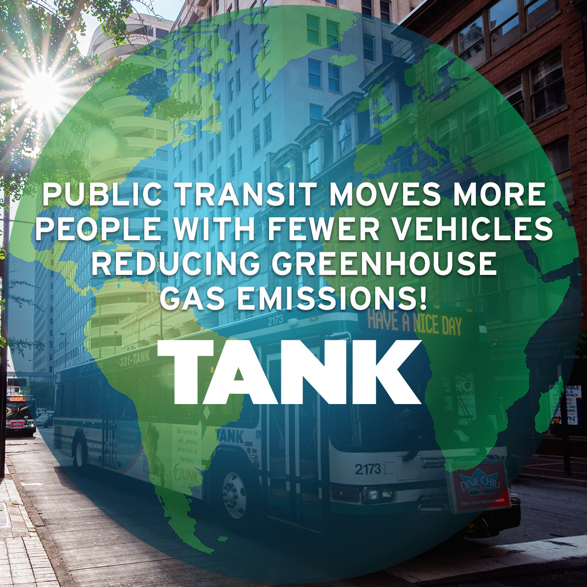 TANK - Did you know, public transit moves more people with fewer ...