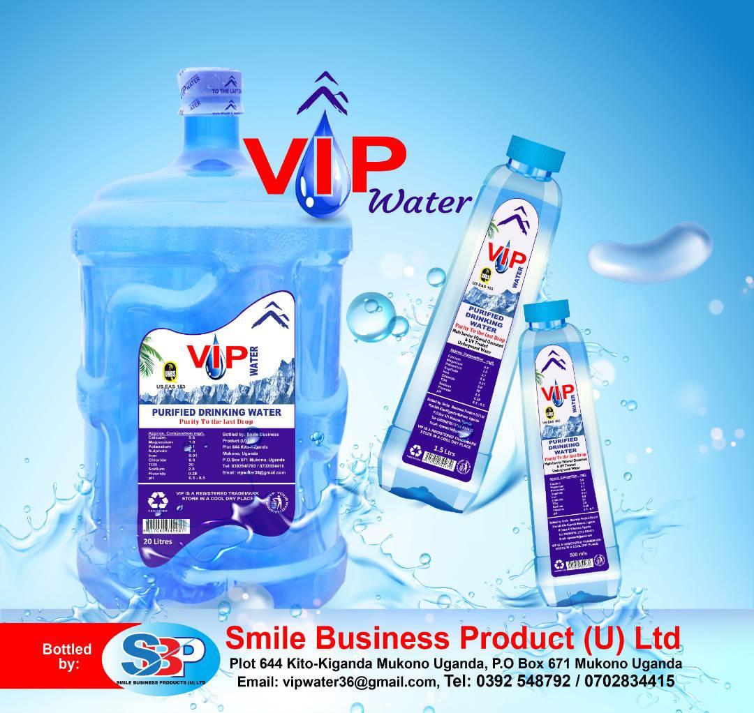 VIP Purified Drinking Water | Mukono