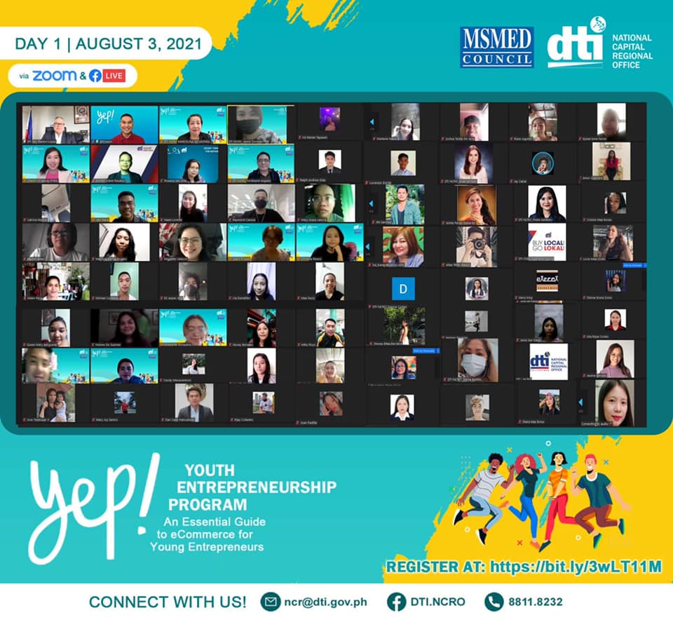 Earlier, the YEP... - DTI National Capital Regional Office | Facebook