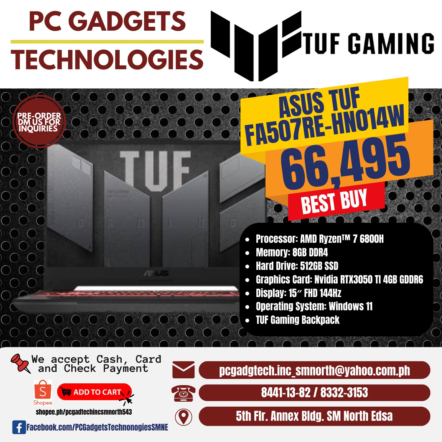PC Gadgets Technologies Inc. SM North Edsa