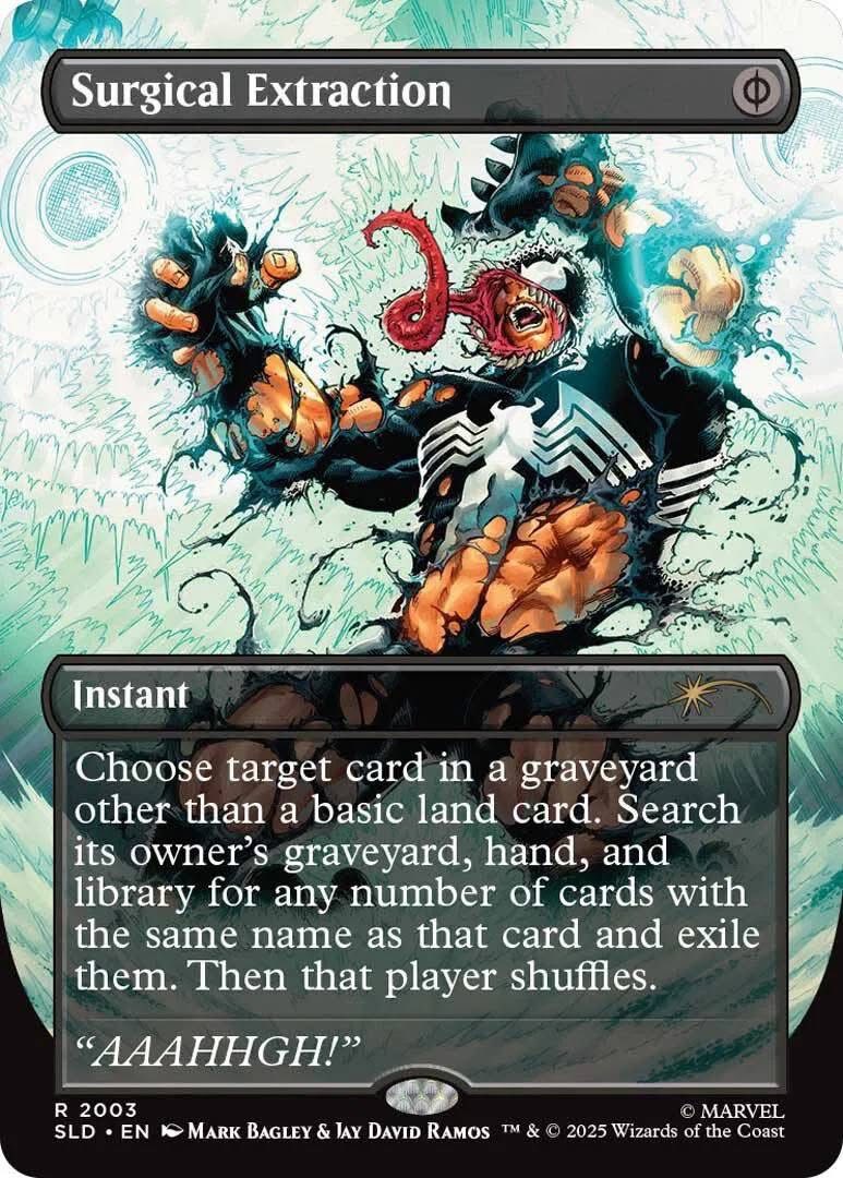 Marvel's Spider-Man: Venom Unleashed MTG card art