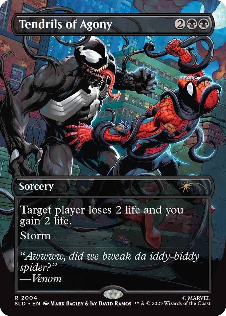 Marvel's Spider-Man: Venom Unleashed MTG card art