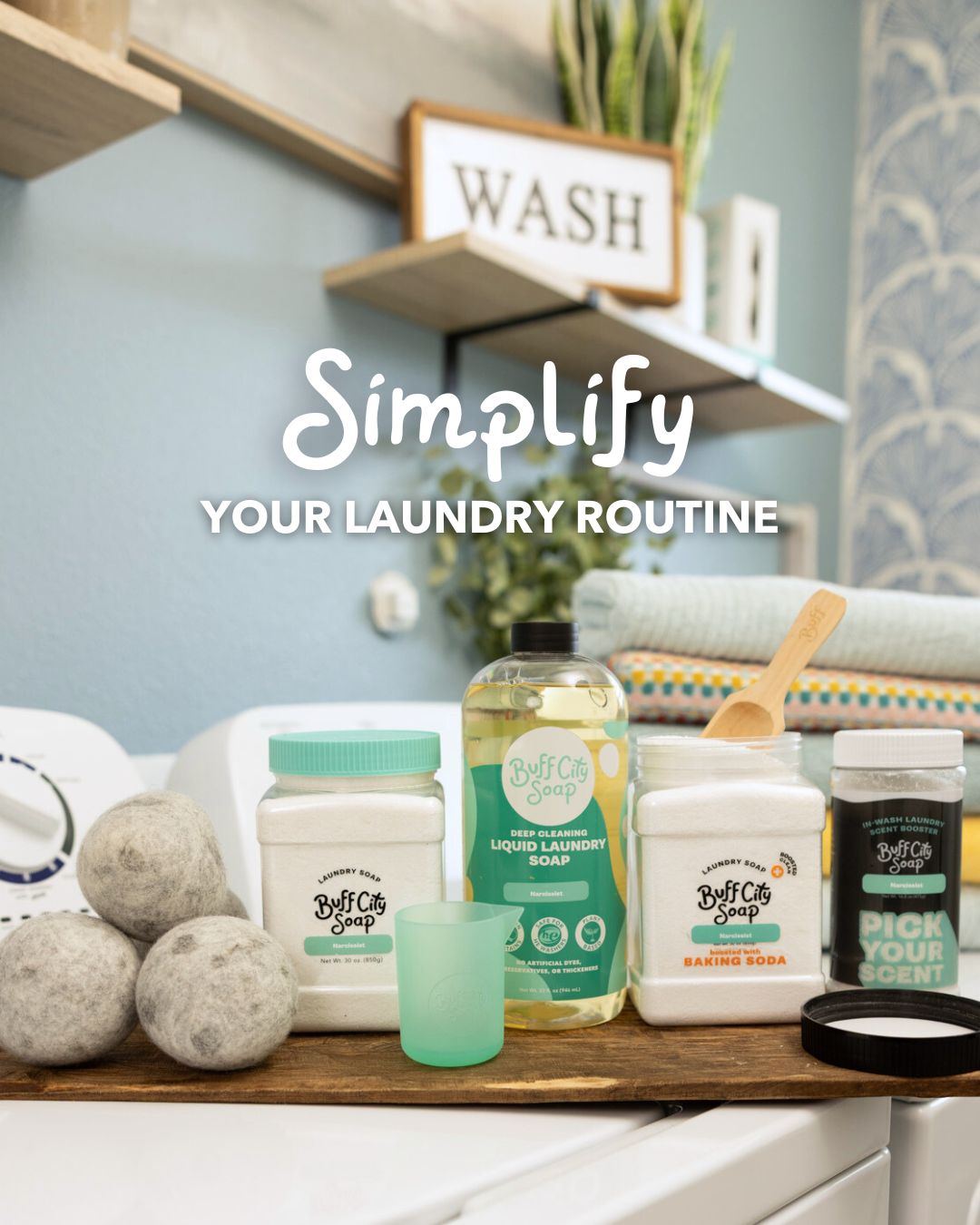 Buff - Simplify your laundry routine with us all month long! 🌱🧺 • April ...