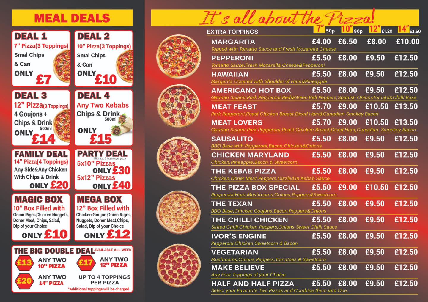 The pizza box cookstown | Cookstown