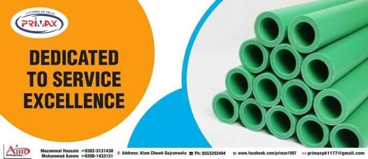 Primax ppr pipes and fitting
