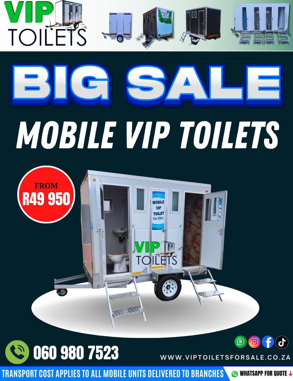 VIP Mobile Toilets
