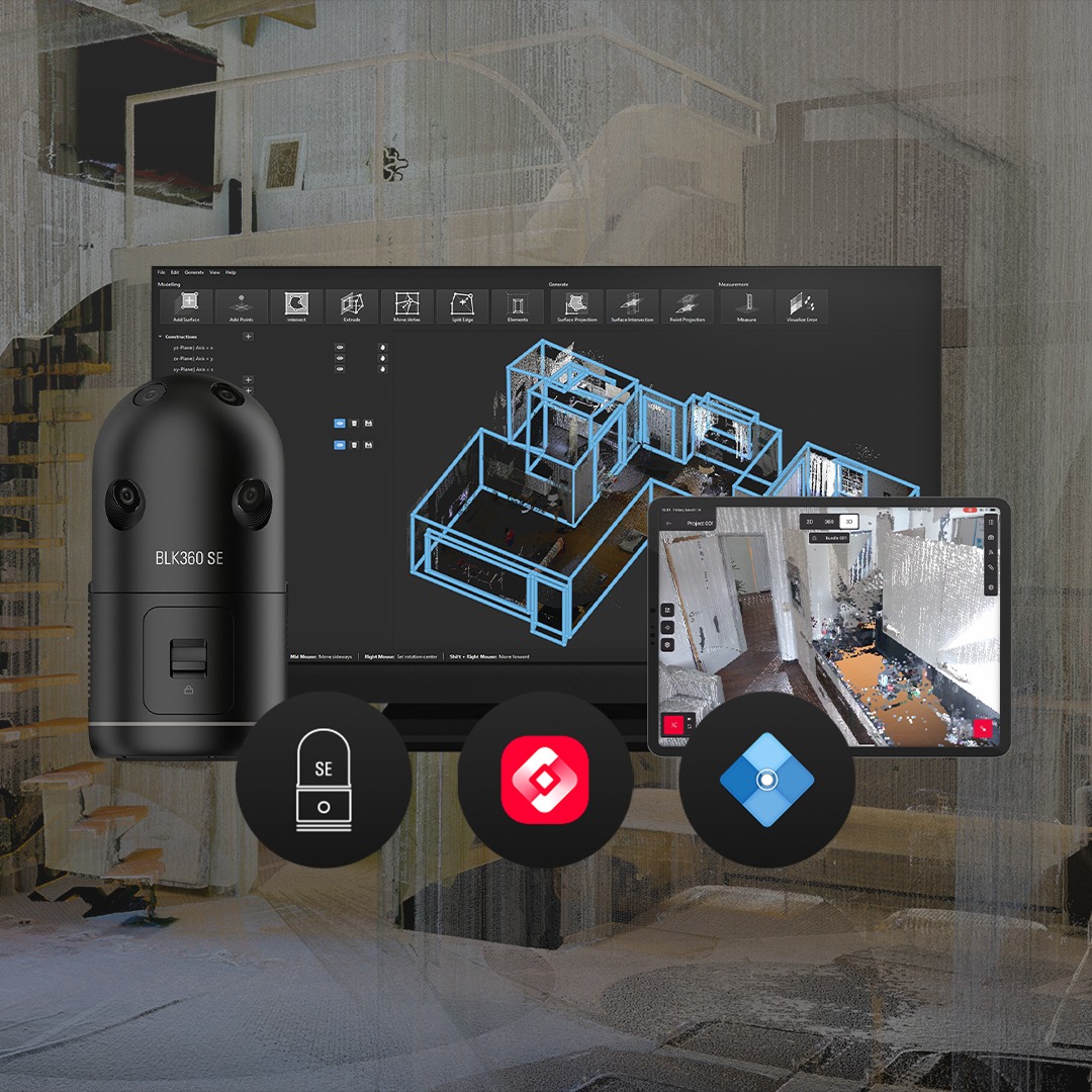 Leica - ¿Ya conoces el nuevo BLK360 SE? Es la herramienta ideal para ...