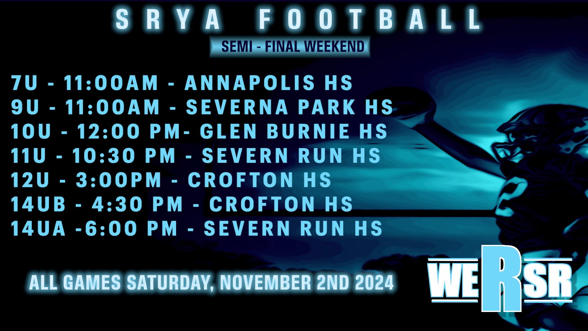SRYA Football | Edgewater MD