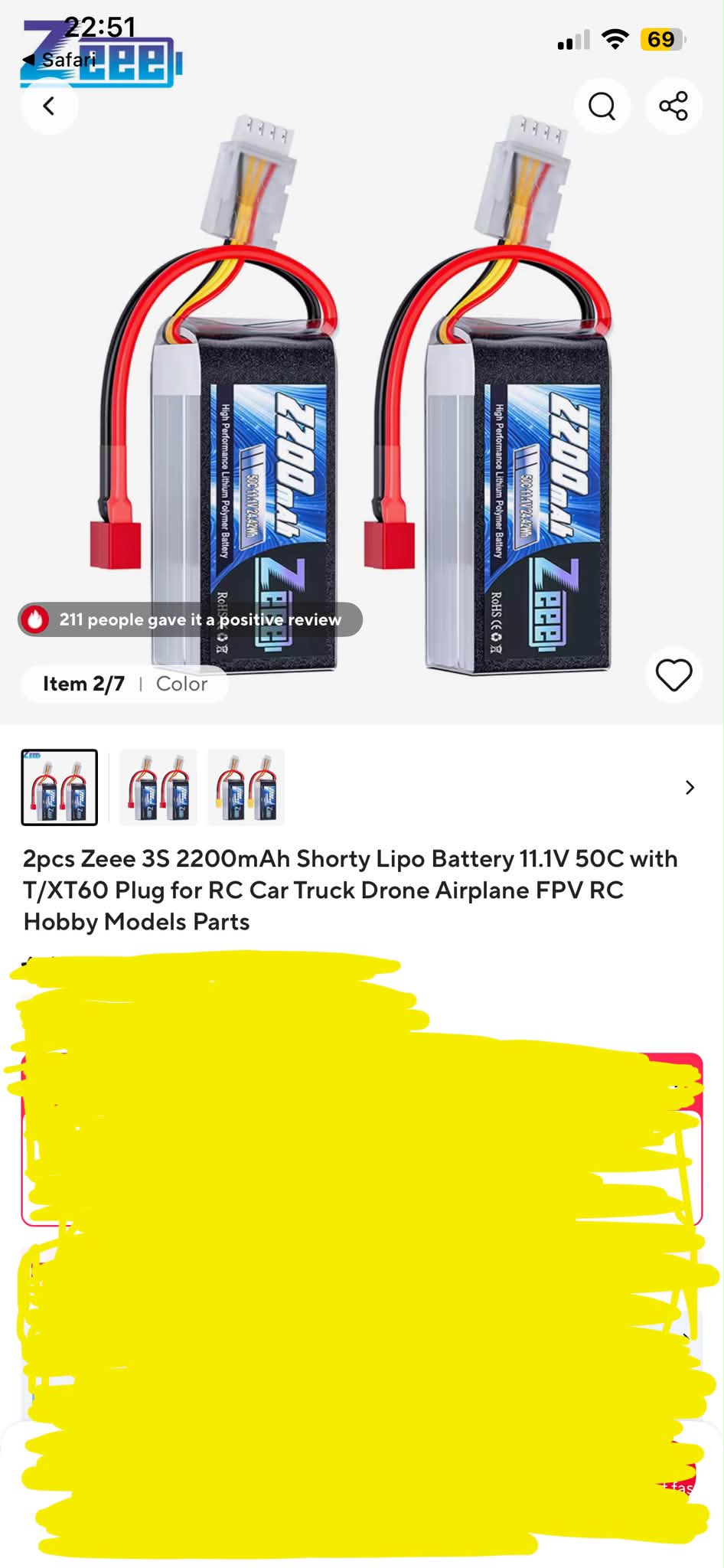 What's the difference between 25c and 50c lipo batteries for Kavan Alpha V2 RTF?