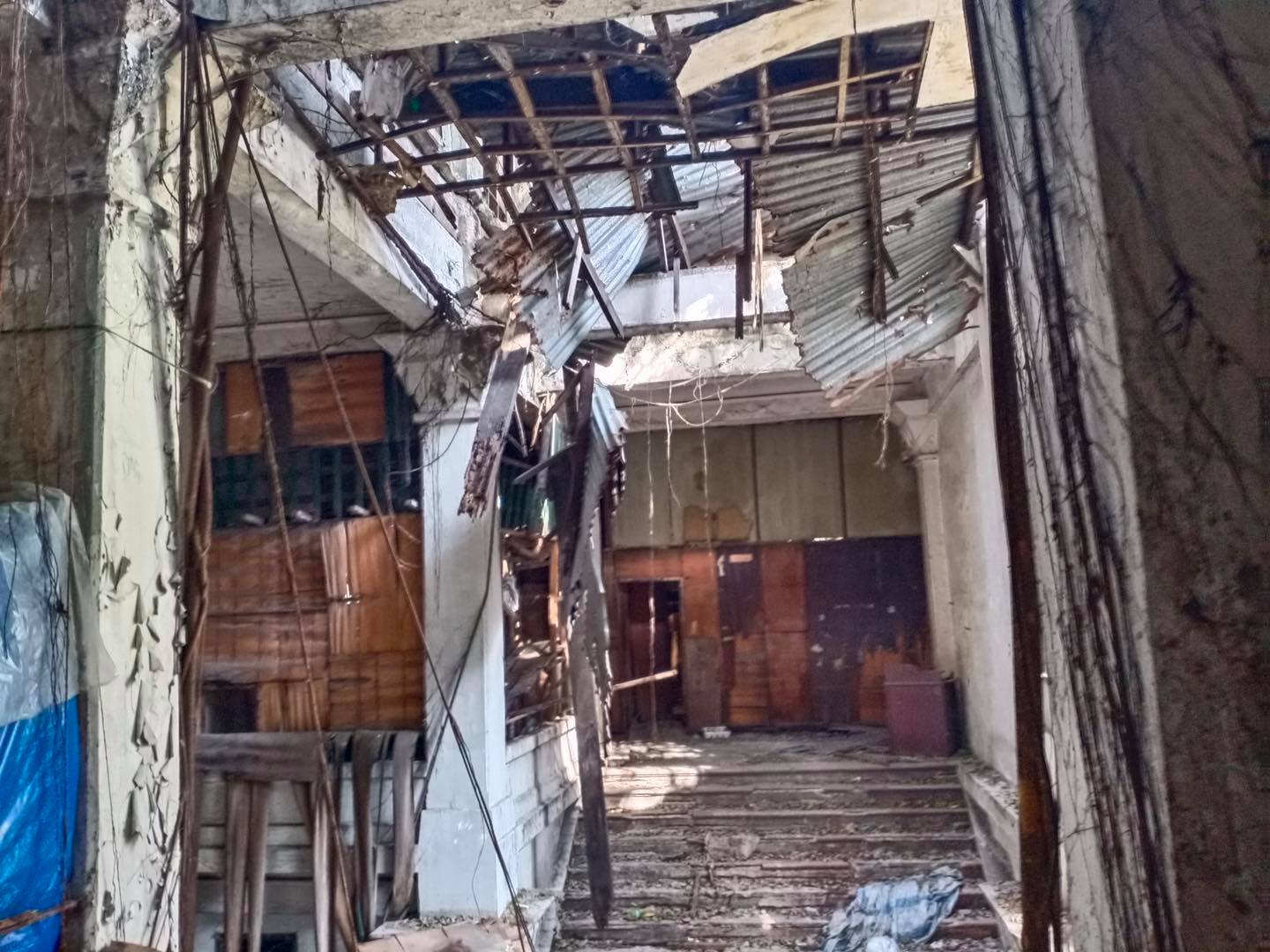 A sad glimpse of what is... - Save IDES O’Racca Building