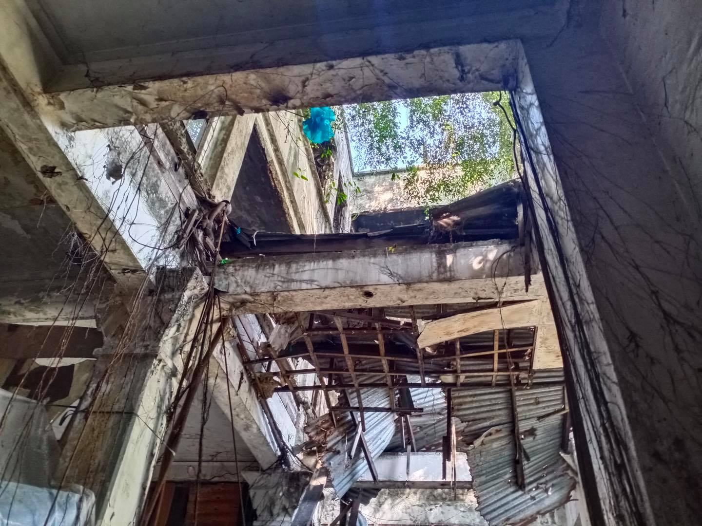 A sad glimpse of what is... - Save IDES O’Racca Building | Facebook