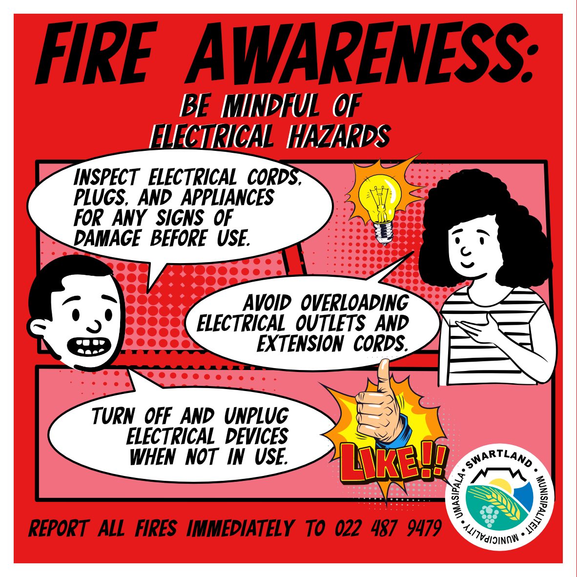 Swartland - Be mindful of electrical hazards that can start a fire ...