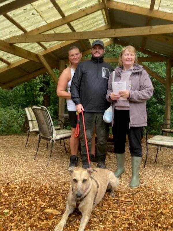 Rescue - Bella(Ella) is homed🎉 Lynda and her son Carl and fiance Becky ...