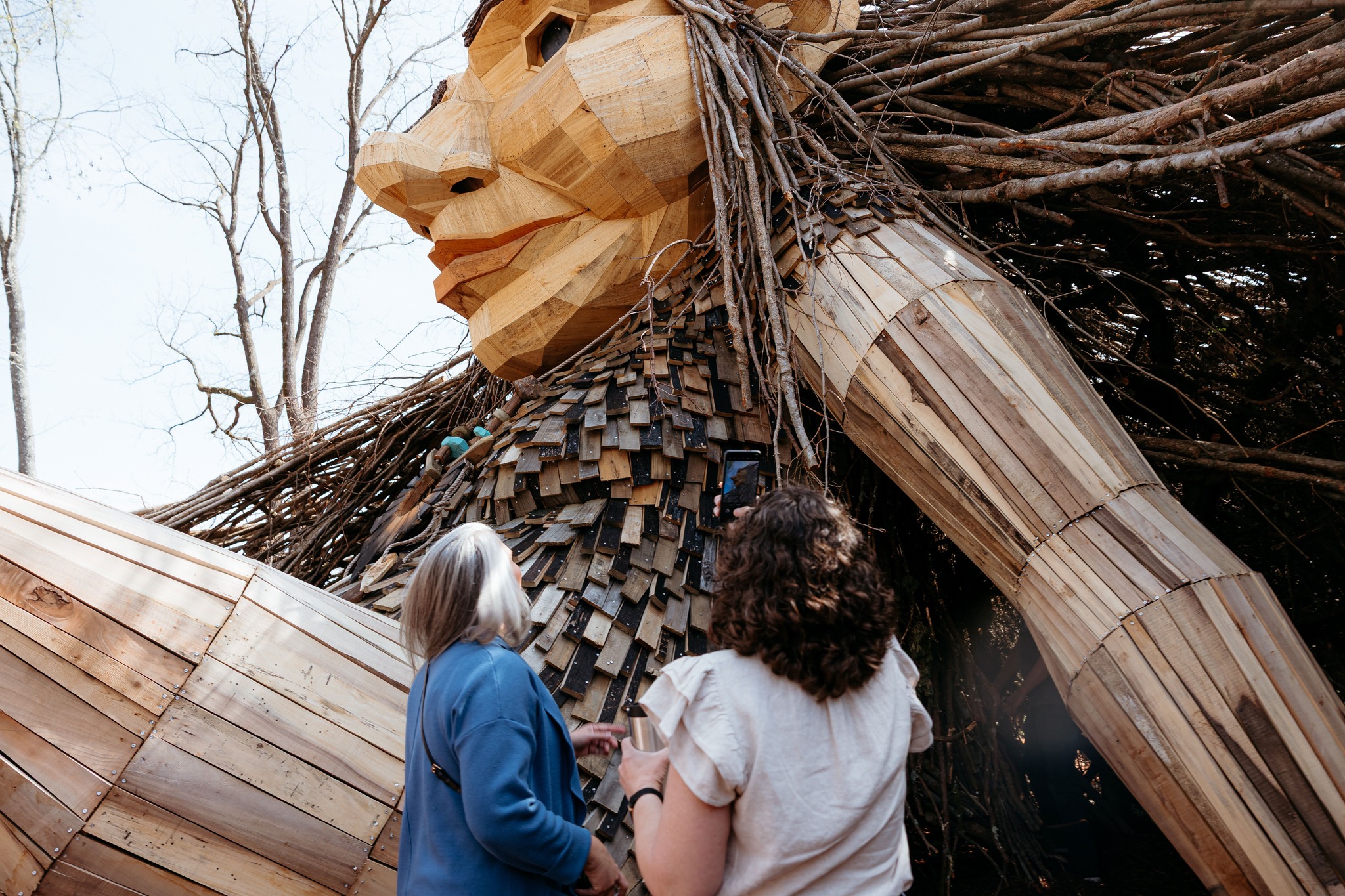 Huntsville Botanical Garden's Mother Earth troll
