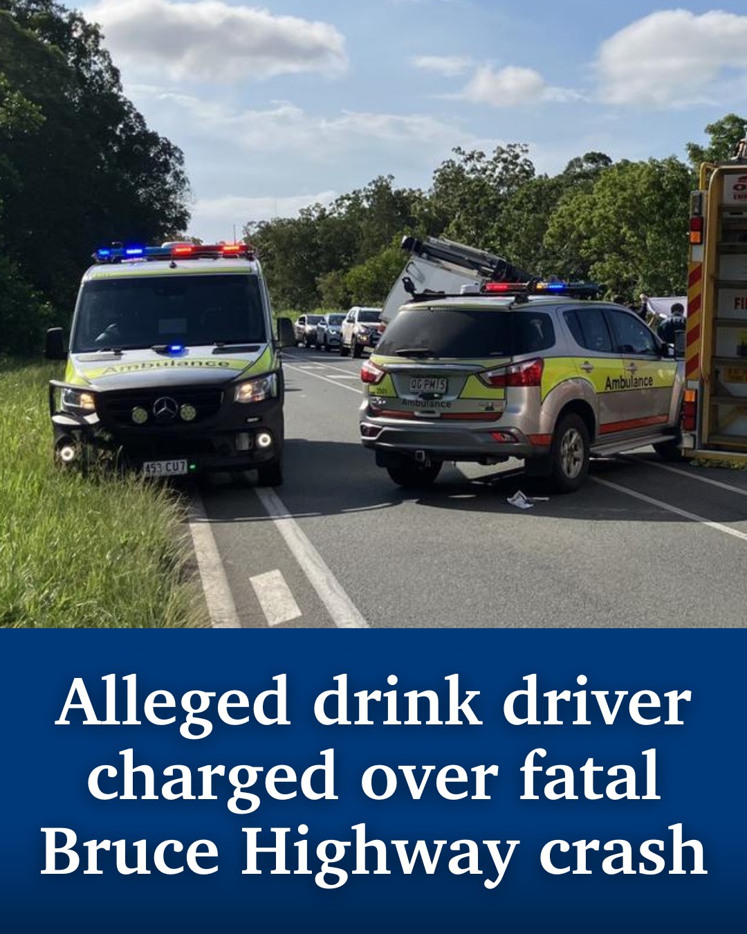 Daily - A man has been charged over a horror Bruce Highway crash that ...