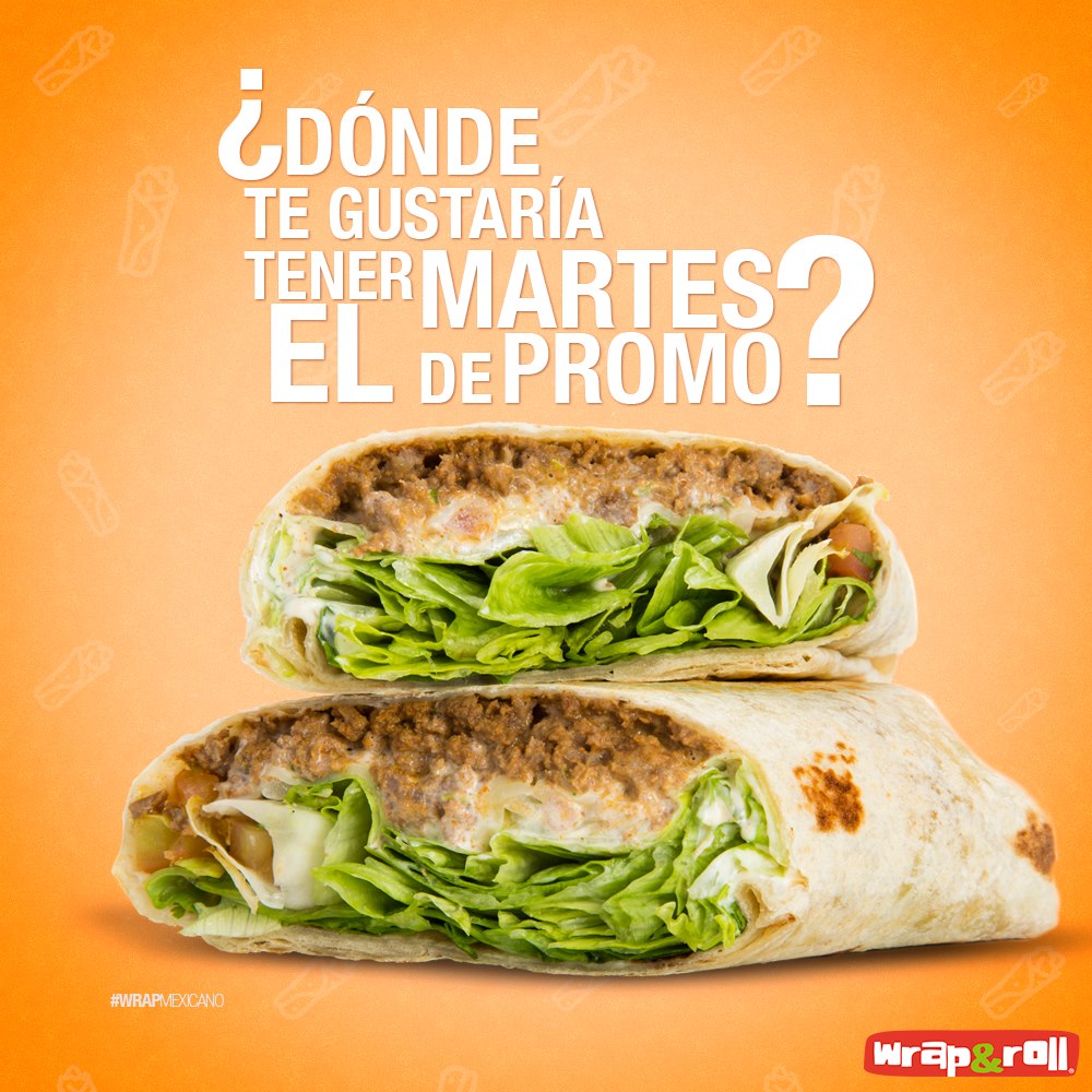 Wrap & Roll - ¿En cuál sucursal Wrap&Roll de Santa Cruz o... | Facebook