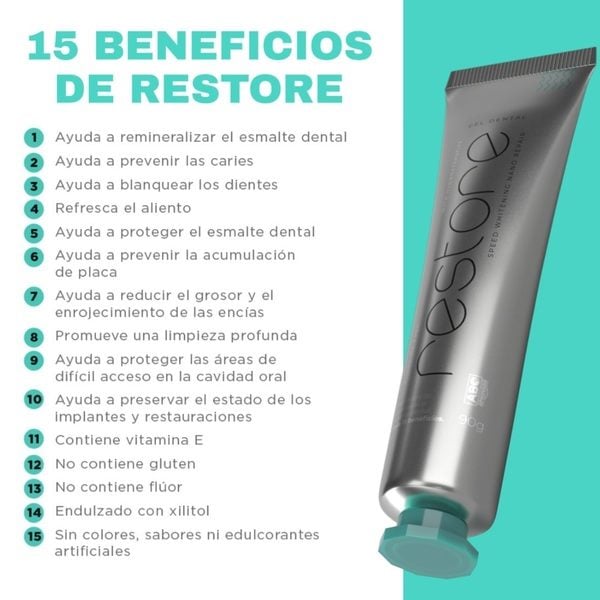 ¿ Sabes porqué Restore es la... - 𝐏𝐈𝐄𝐋 𝐑𝐀𝐃𝐈𝐀𝐍𝐓𝐄 𝐘 𝐏𝐄𝐑𝐅𝐄𝐂𝐓𝐀