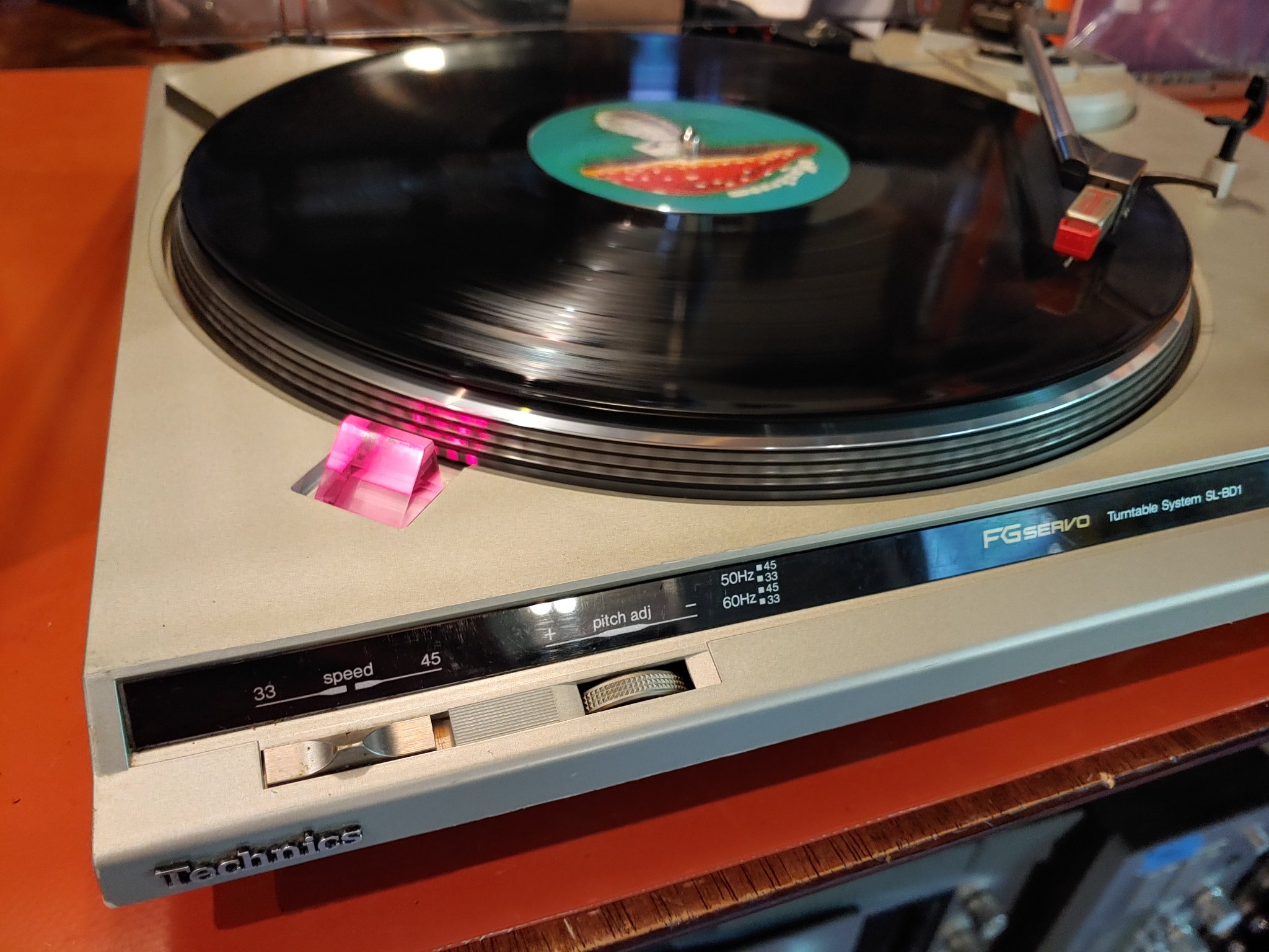 Vintage Technics SL-BD1 Manual Turntable. Belt Drive Classic