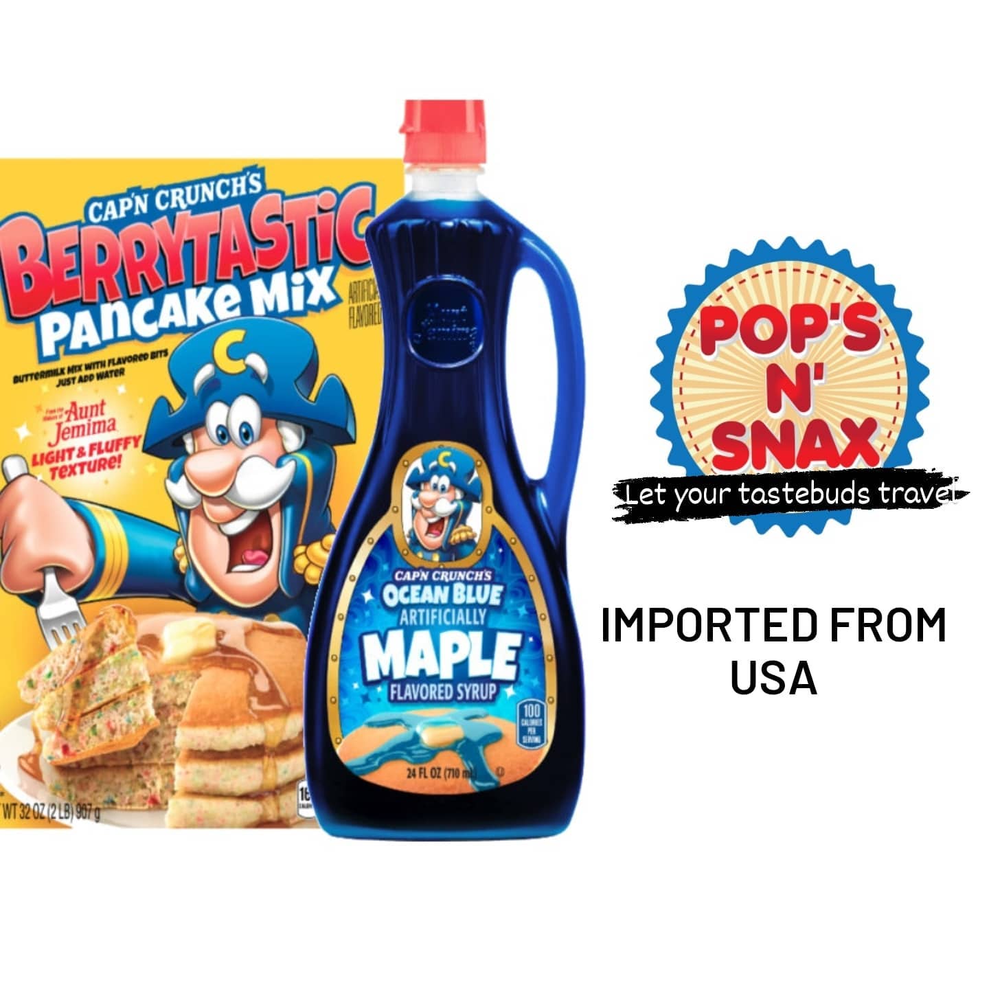 POPS N SNAX - Bond over breakfast with AUNT JEMIMA x CAP'N...