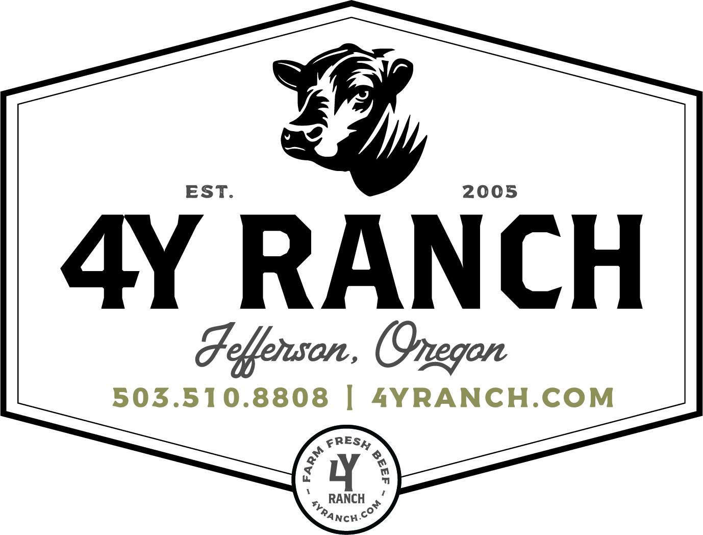 4Y Ranch - Farm Fresh Beef | Jefferson OR
